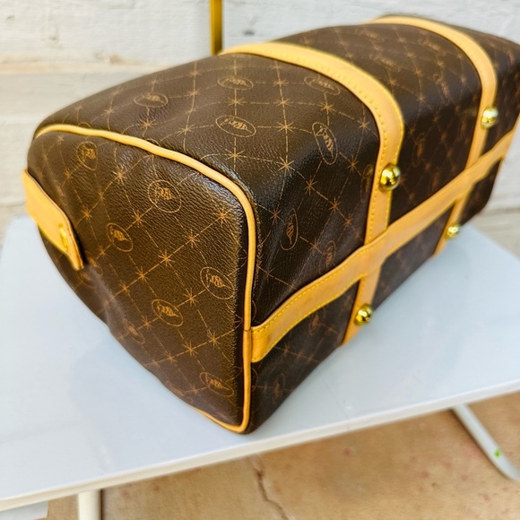 TRUSSARDI signature Nappa leather boston bag - Picture 7 of 14